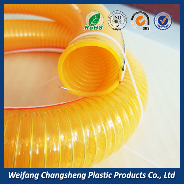 pvc steel wire reinforced flexible hose